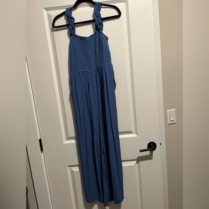 Loft Women’s Blue Jumpsuit